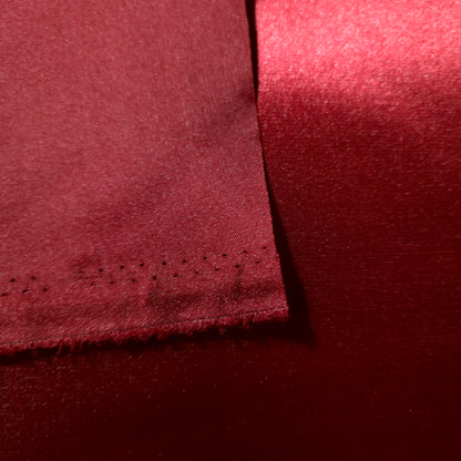 HEAVY 8oz GLOSSY SATIN RED CRANBERRY