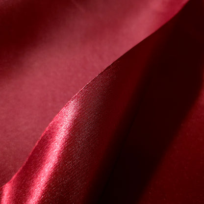 HEAVY 8oz GLOSSY SATIN RED CRANBERRY