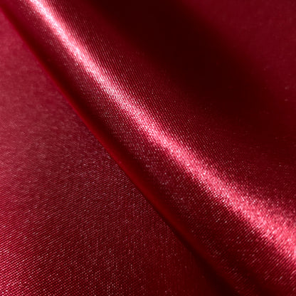 HEAVY 8oz GLOSSY SATIN RED CRANBERRY