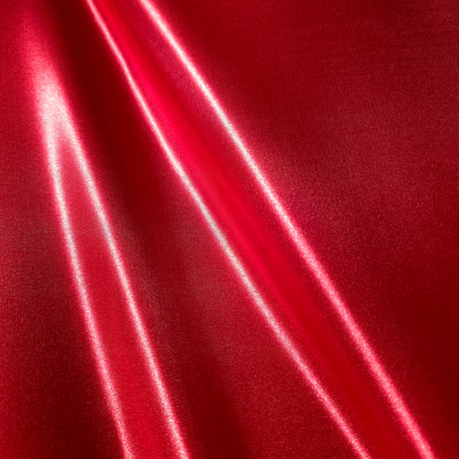 HEAVY 8oz GLOSSY SATIN RED