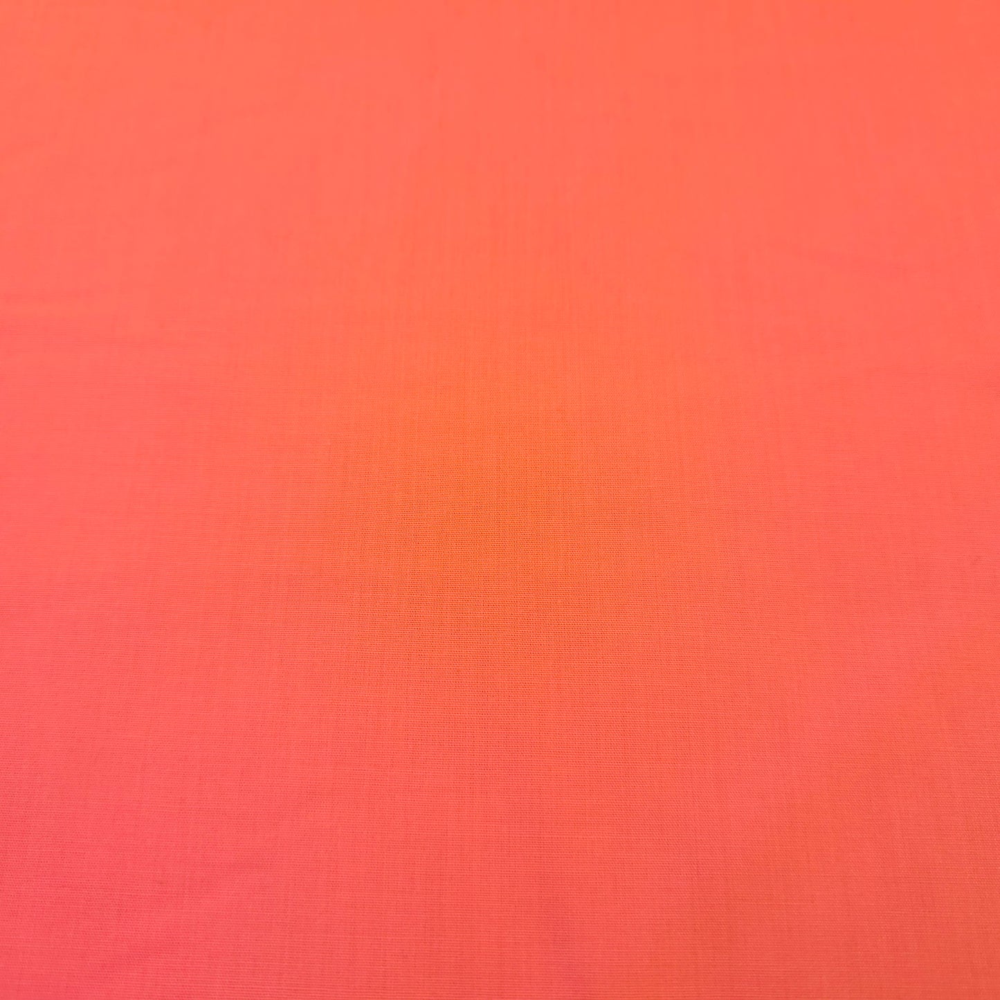 COTTON BLEND BROADCLOTH ORANGE NEON