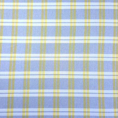 PASTEL PLAID YELLOW COTTON SHIRTING (Copy)
