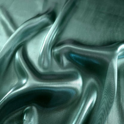 GREEN LAGOON LIQUID SIMMER ORGANZA