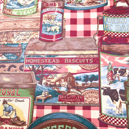 VINTAGE BLOOMCRAFT FARMHOUSE FABRIC