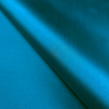 MIKADO GREEN TEAL LUSTER FABRIC