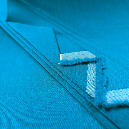 MIKADO GREEN TEAL LUSTER FABRIC