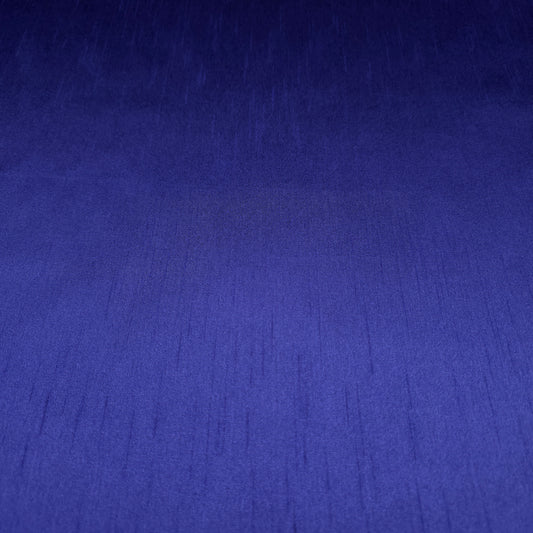BLUE REGAL ROYAL FAUX SILK DUPIONI FABRIC 58"
