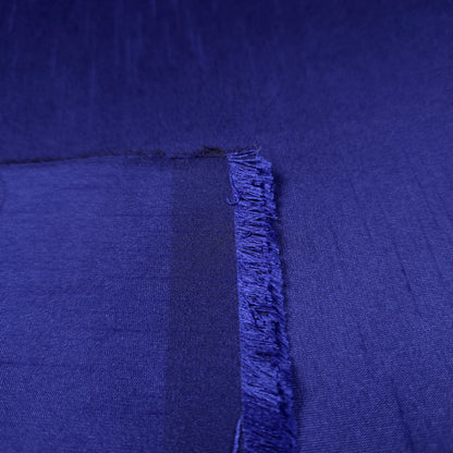 BLUE REGAL ROYAL FAUX SILK DUPIONI FABRIC 58"