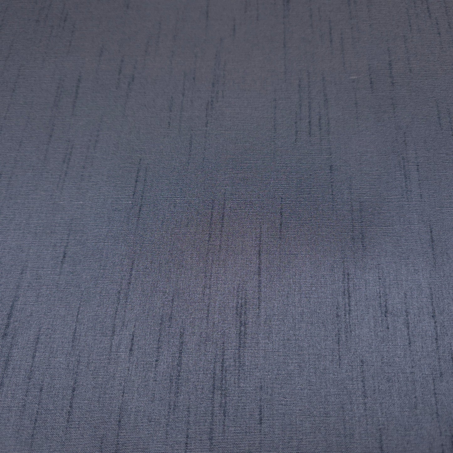 BLUE ASH NAVY GRAY FAUX SILK DUPIONI