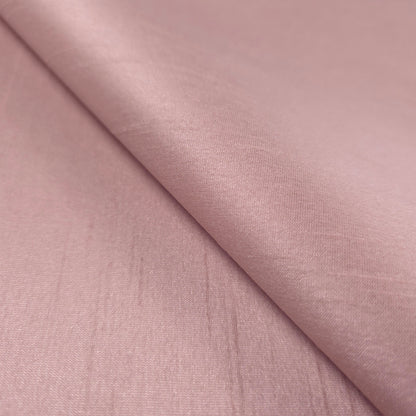 PINK BEIGE BLUSH FAUX SILK DUPIONI