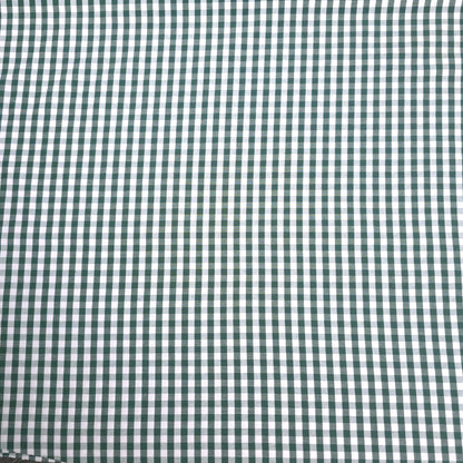 1/4" GINGHAM POLYCOTTON PRINT GREEN HUNTER