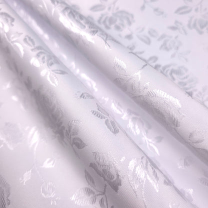 EMPRESS ROSE WHITE BROCADE