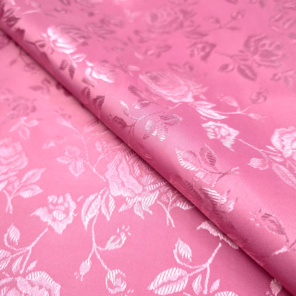 EMPRESS ROSE PINK PEONE BROCADE