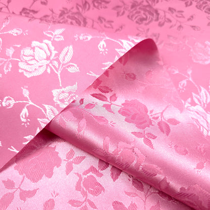 EMPRESS ROSE PINK PEONE BROCADE