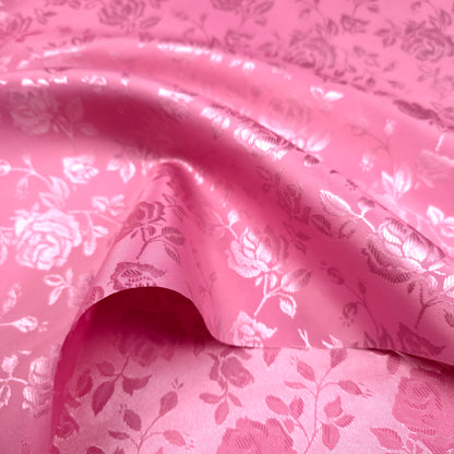EMPRESS ROSE PINK PEONE BROCADE