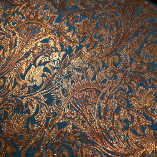 VENETIAN BRONZE DAMASK BROCADE
