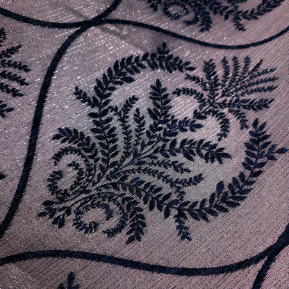 REGAL LAUREL OGEE MEDALION CHENIELLE NAVY BLUE