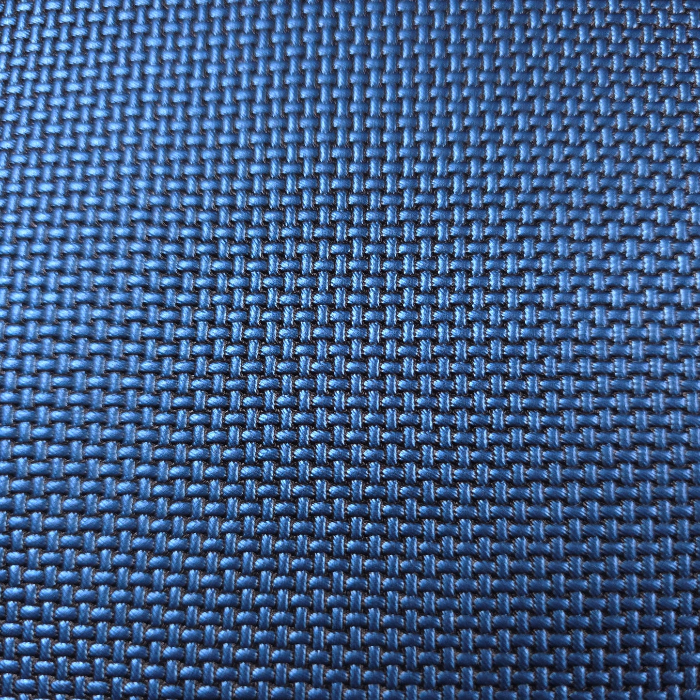 Metallic Blue Basket Weave Vinyl