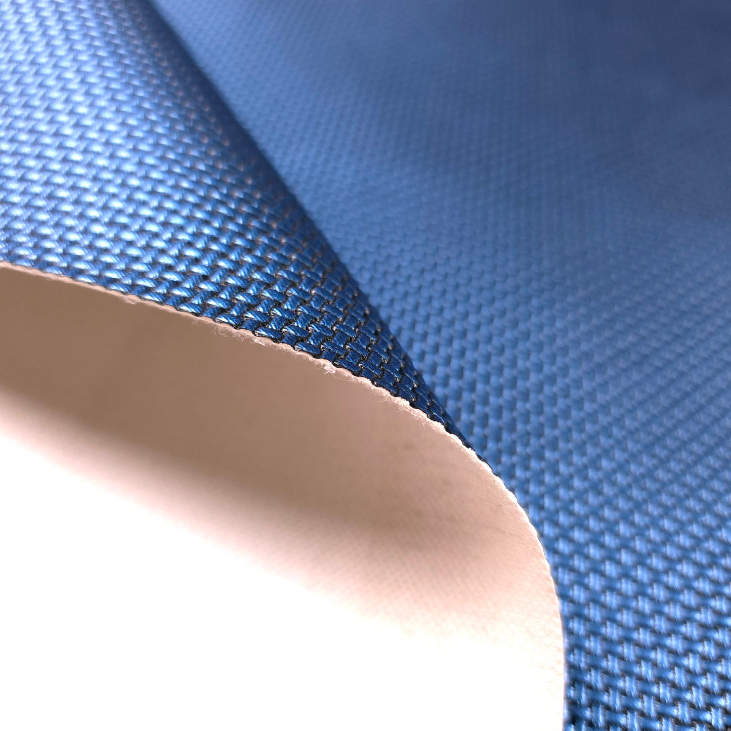 Metallic Blue Basket Weave Vinyl