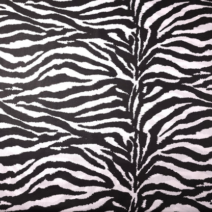 ANIMAL PRINT ZEBRA POLYCOTTON