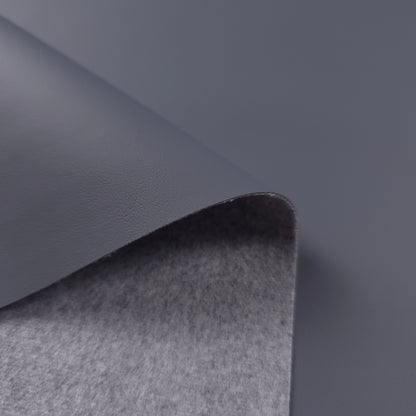 SLATE GRAY BLUE UPHOLSTERY VINYL MATTE FAUX LEATHER