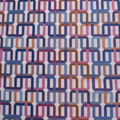 KNOLL TEXTILES DACTYL GEOMETRIC CHAIN LINK UPHOLSTERY