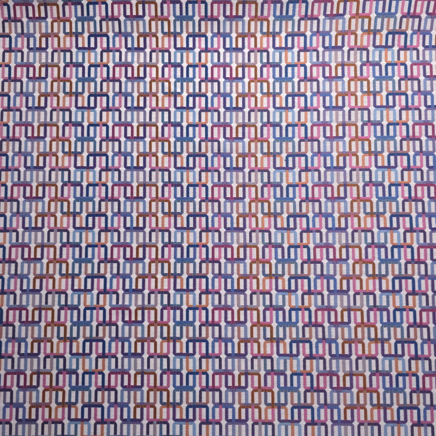 KNOLL TEXTILES DACTYL GEOMETRIC CHAIN LINK UPHOLSTERY