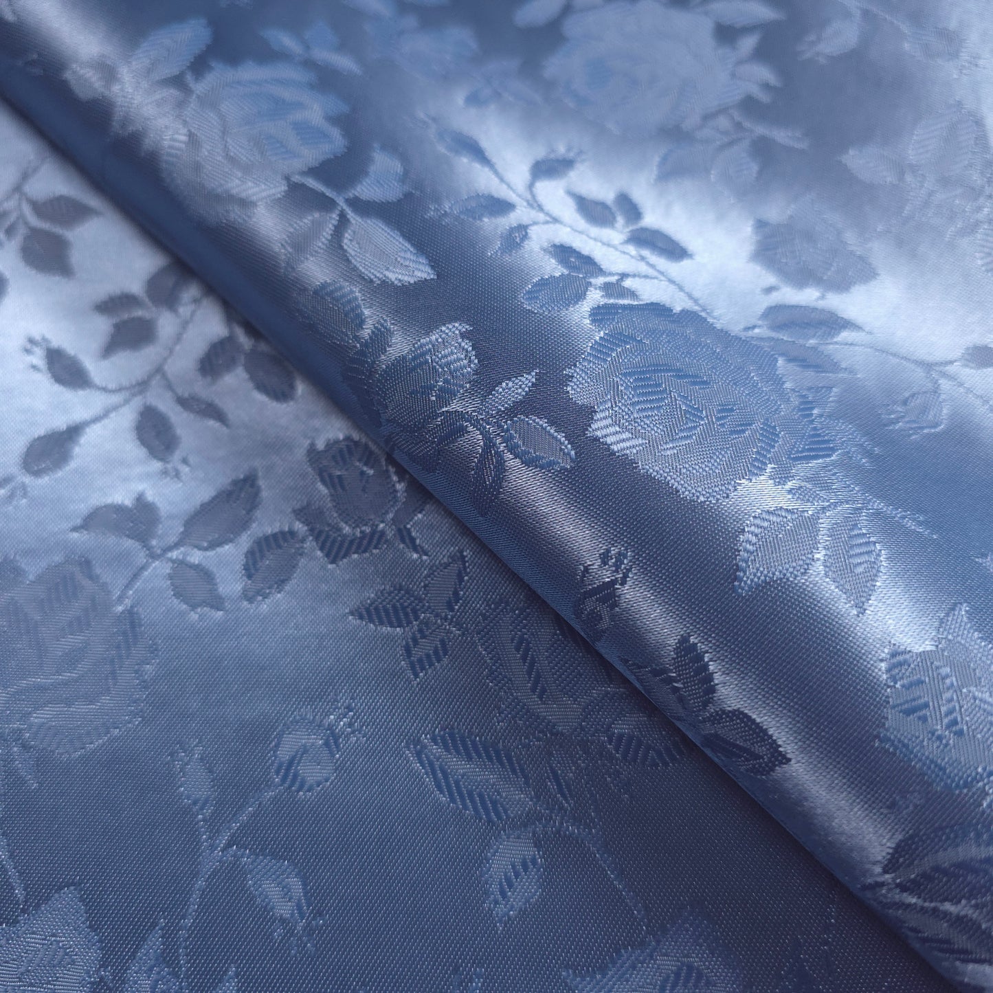 EMPRESS BLUE SLATE BROCADE