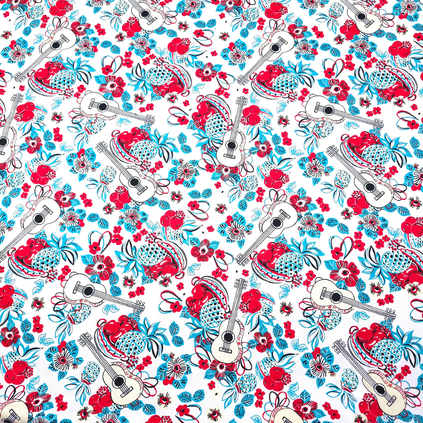 TROPICAL GUITAR STRETCH COTTON