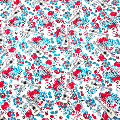 TROPICAL GUITAR STRETCH COTTON
