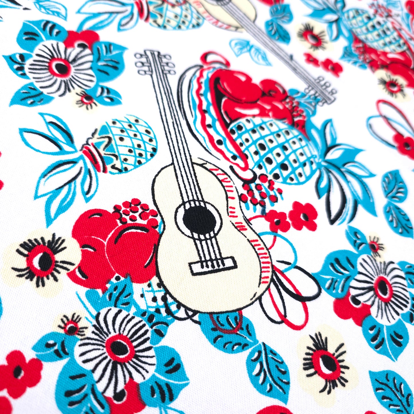 TROPICAL GUITAR STRETCH COTTON