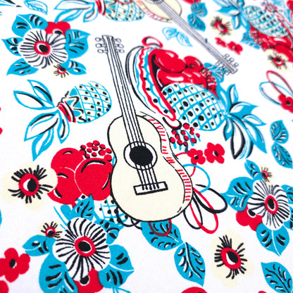 TROPICAL GUITAR STRETCH COTTON