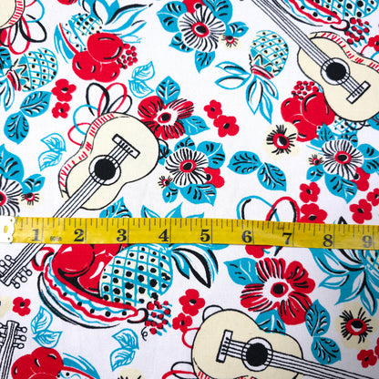 TROPICAL GUITAR STRETCH COTTON
