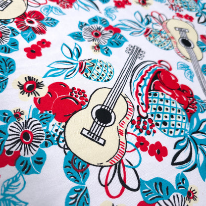 TROPICAL GUITAR STRETCH COTTON