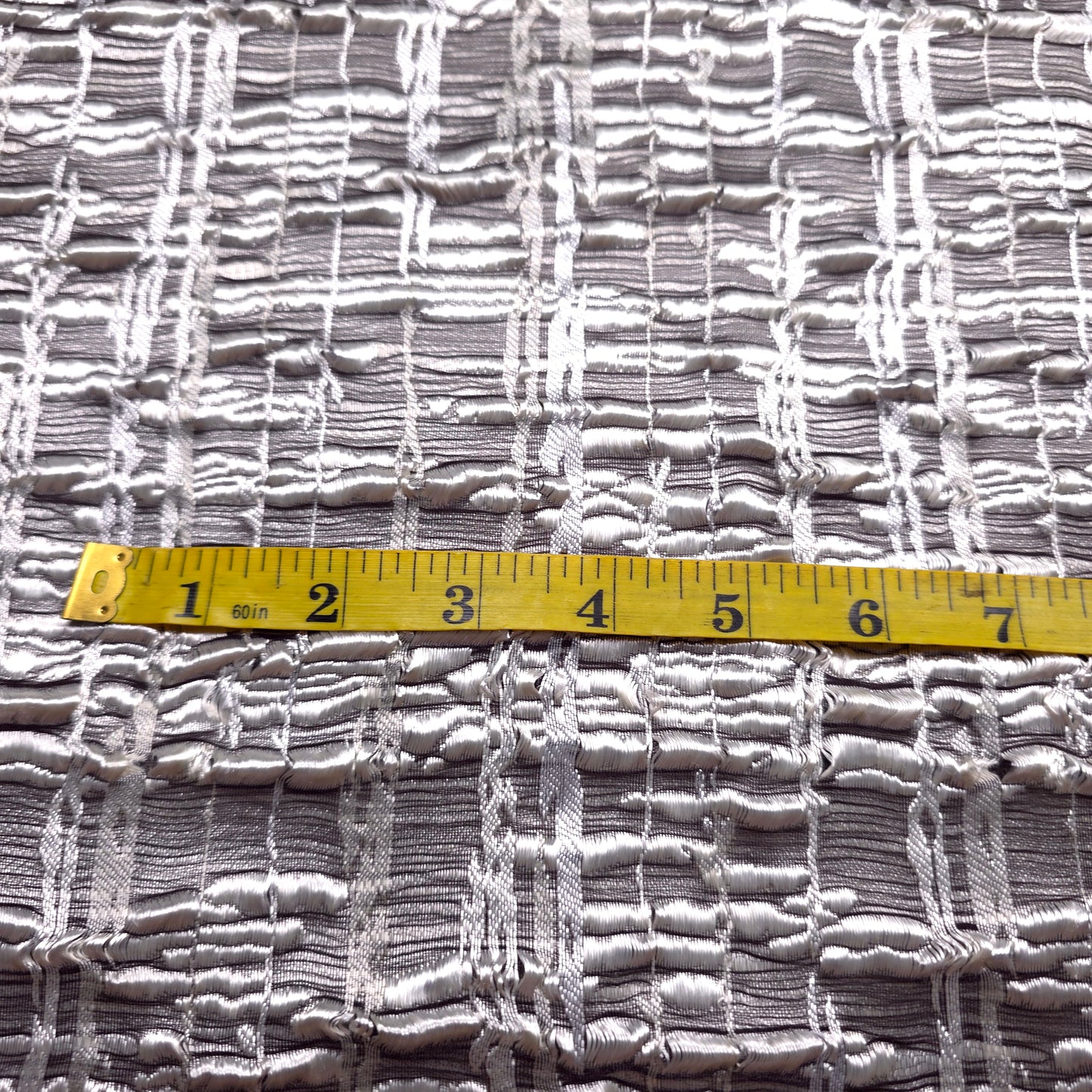 GILDED ART HOUSE DRAPERY SILVER