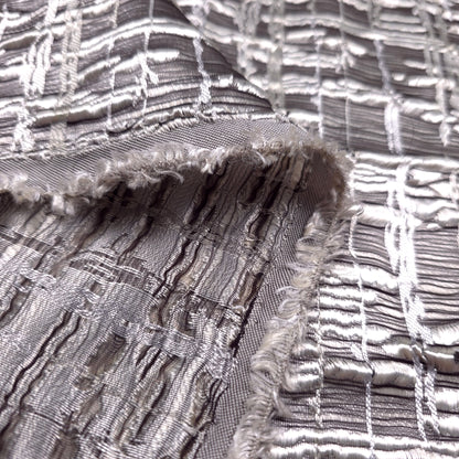 GILDED ART HOUSE DRAPERY SILVER