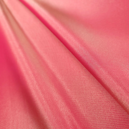 PINK FUCHSIA GOLD TWO TONE ORGANZA