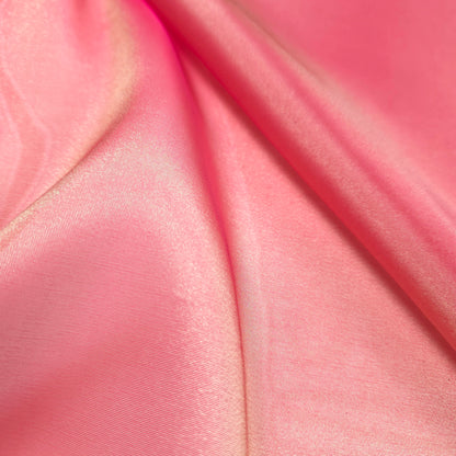 PINK FUCHSIA GOLD TWO TONE ORGANZA