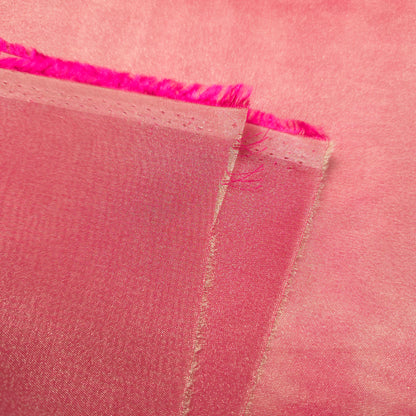 PINK FUCHSIA GOLD TWO TONE ORGANZA