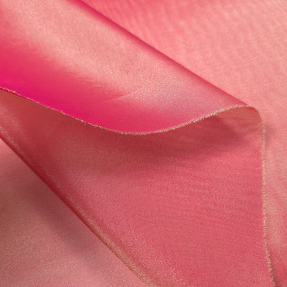PINK FUCHSIA GOLD TWO TONE ORGANZA