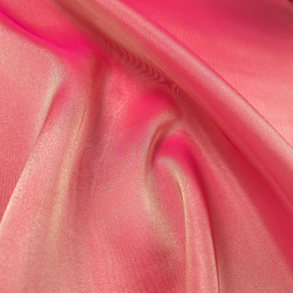 PINK FUCHSIA GOLD TWO TONE ORGANZA