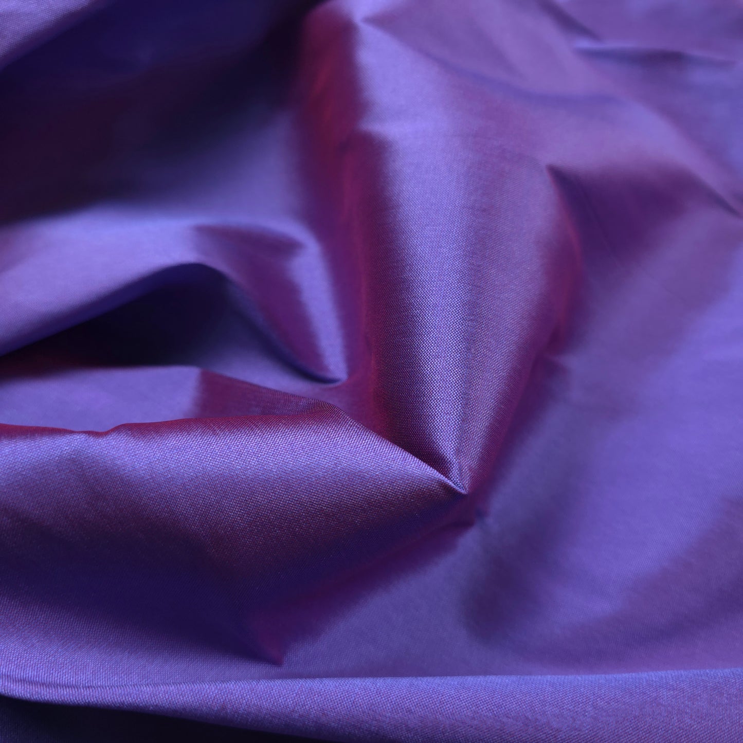PURPLE RED TWO TONE TAFFETA