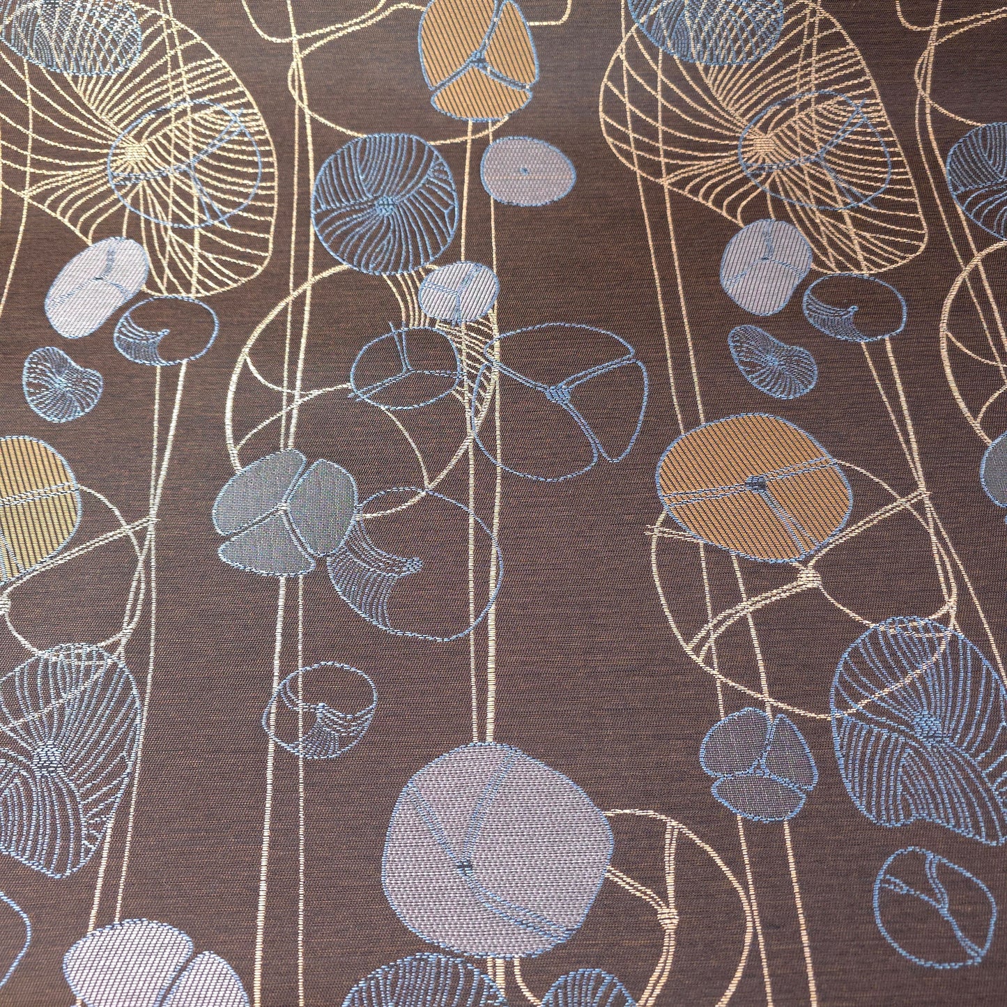 BOTANICAL ABSTRACT UPHOLSTERY