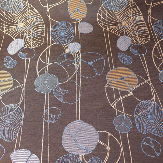 BOTANICAL ABSTRACT UPHOLSTERY