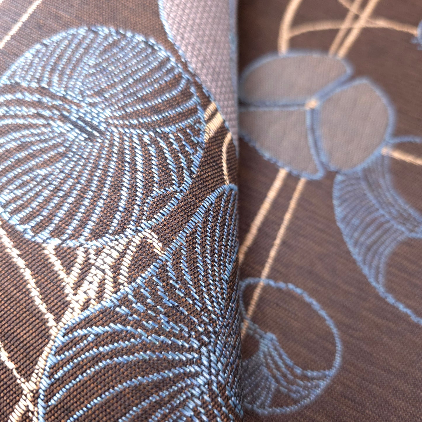 BOTANICAL ABSTRACT UPHOLSTERY