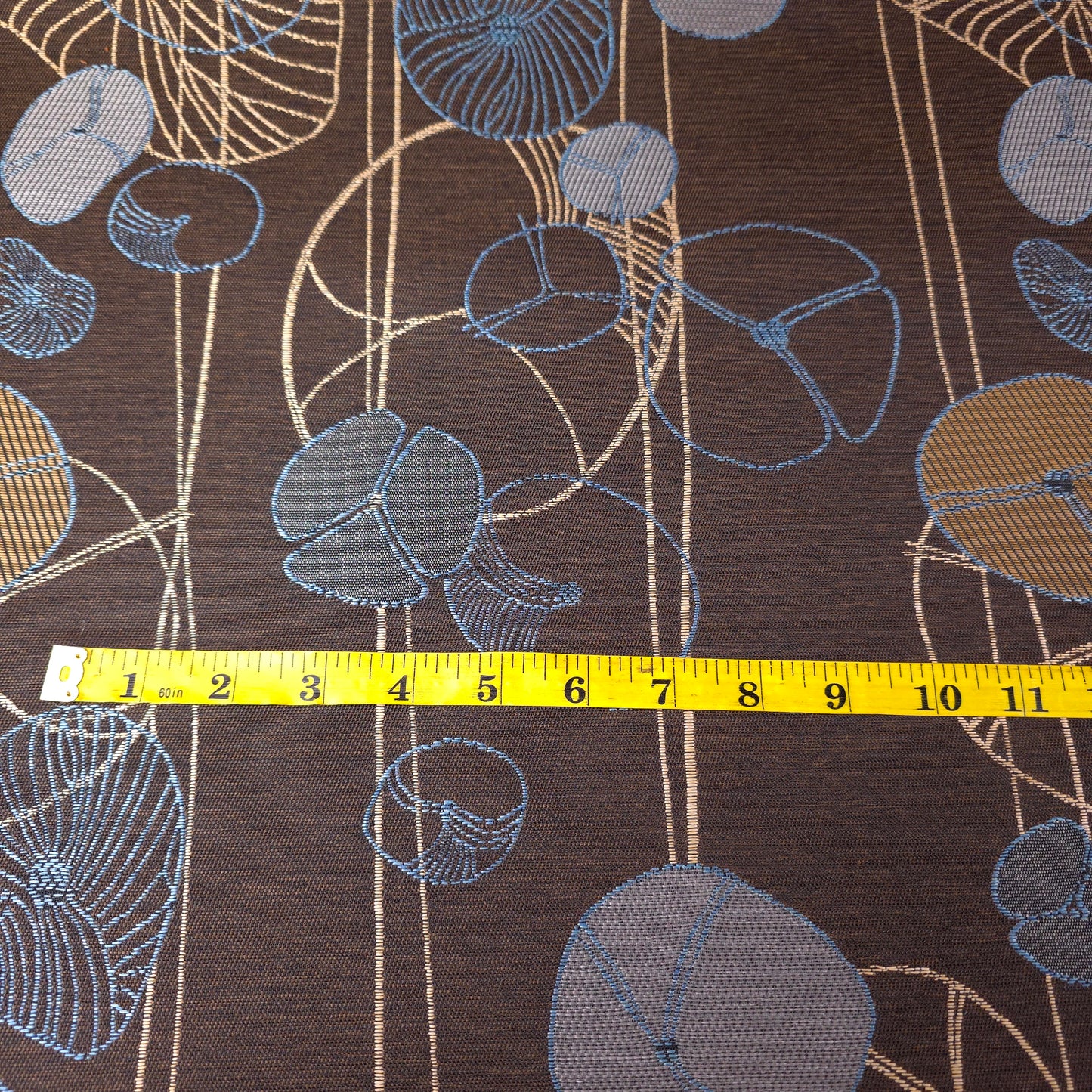 BOTANICAL ABSTRACT UPHOLSTERY