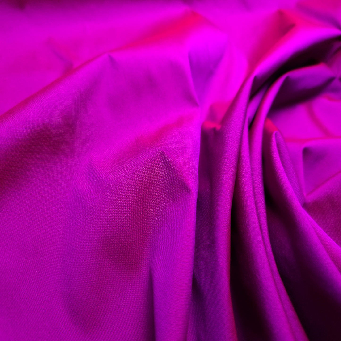 MAGENTA RED TWO TONE TAFFETA