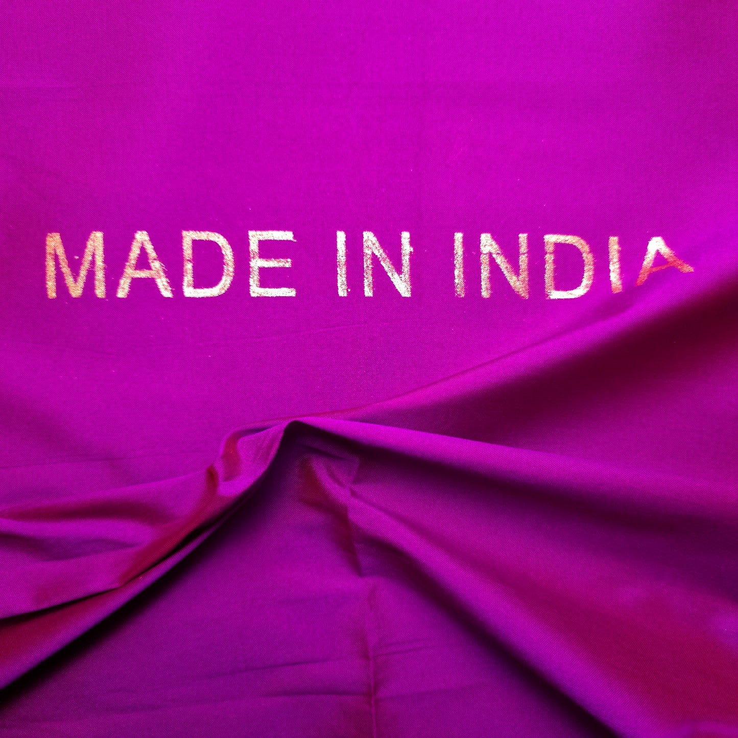 MAGENTA RED TWO TONE TAFFETA