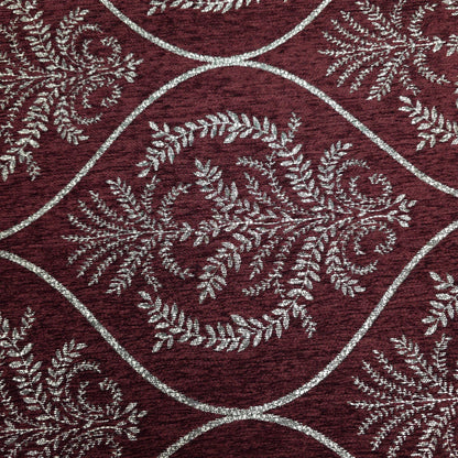 REGAL LAUREL OGEE MEDALION CHENIELLE BURGUNDY WINE