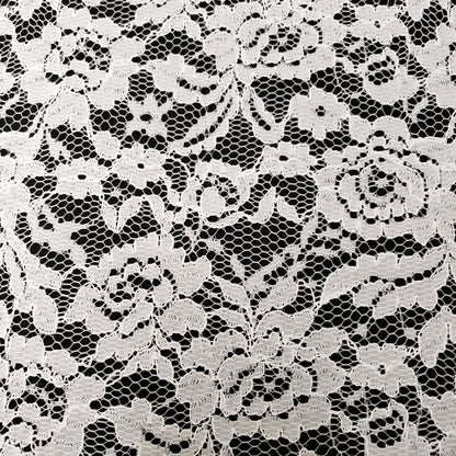 OFF WHITE FLORAL LACE